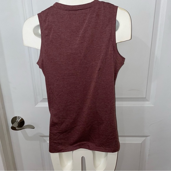 Front seam tank - wine colour - Picture 3 of 4